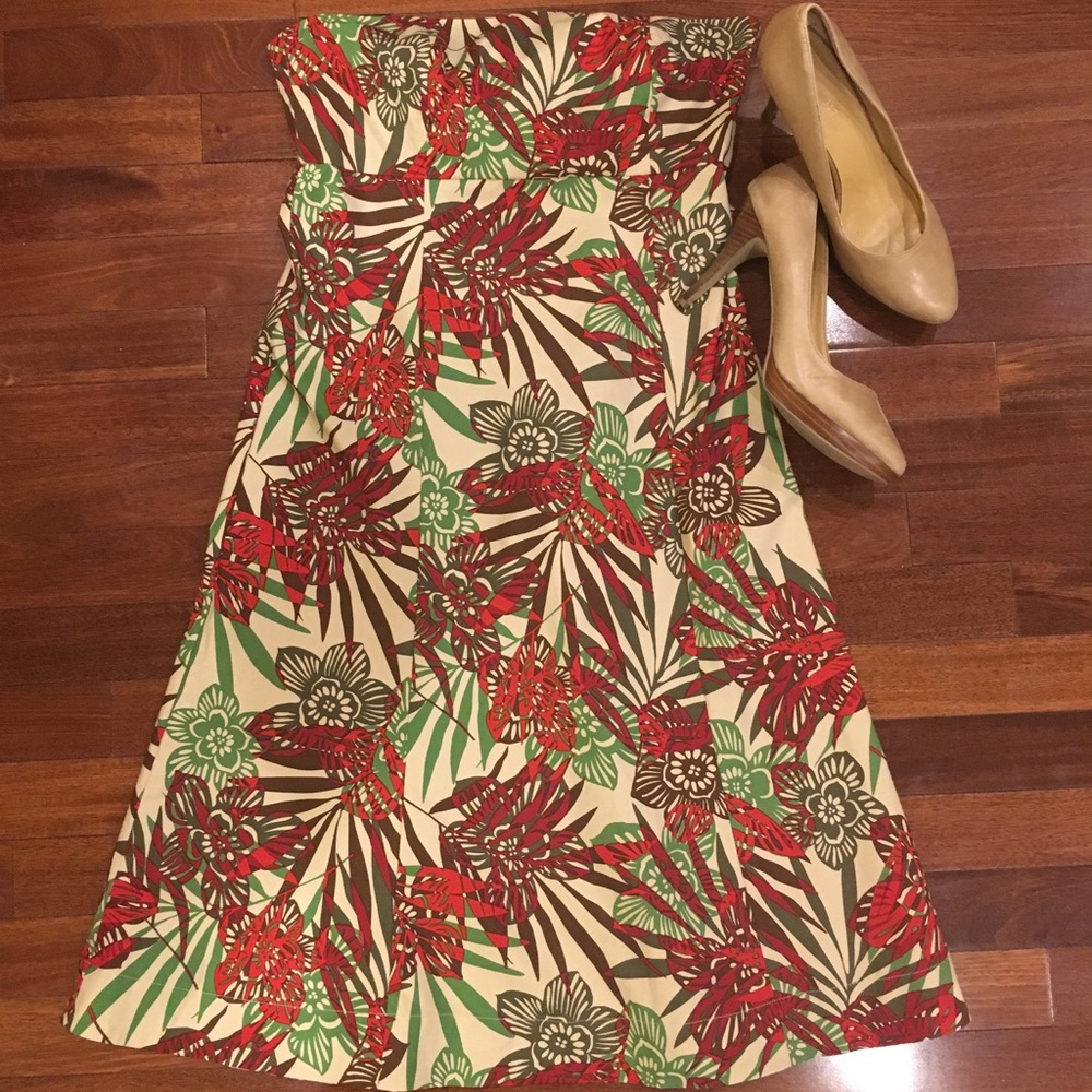 Gap Summer Strapless Dress